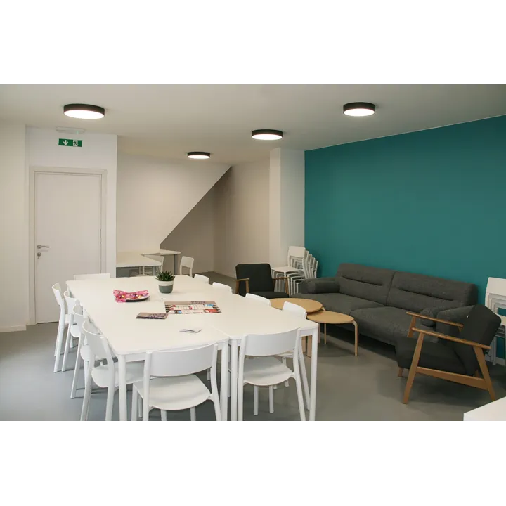Plafonnier June 2 C 30W 5600Lm 120° Dim Blanc Mat