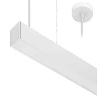 Suspension Linéaire Linear 2 P 21W-32W 75° Blanc Mat