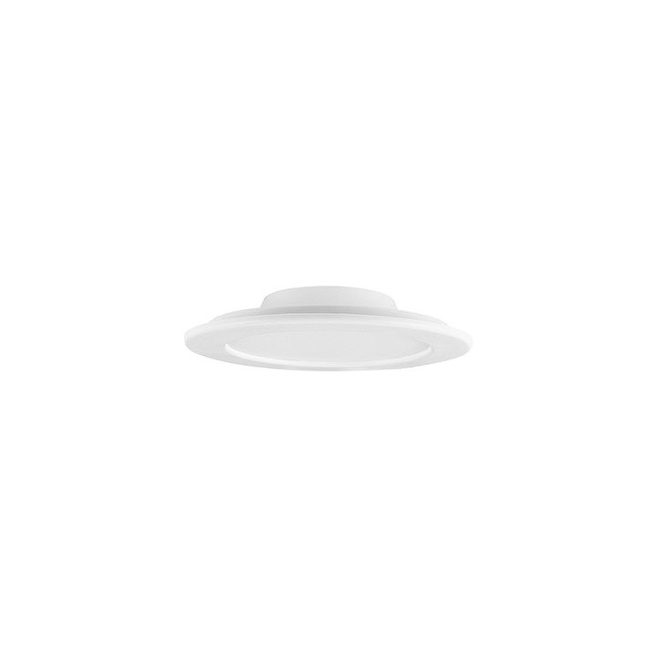 Plafonnier Downlight Tiga 1 Rd 12W 1600Lm 100° Ip44 Dim Blanc Mat