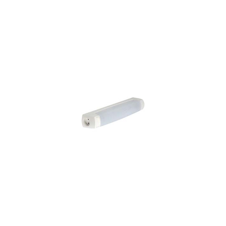 Reglette Salle De Bain Eo S19 Led 400Lm 3000K Inter Pc 20Va Blanc