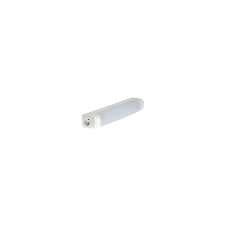 Reglette Salle De Bain Eo S19 Led 400Lm 3000K Inter Pc 20Va Blanc