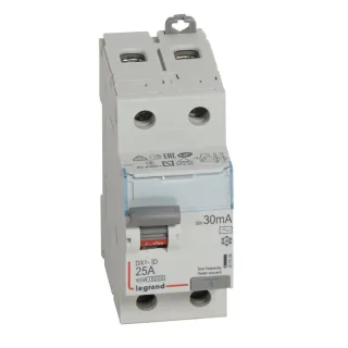 Interrupteur Différentiel Dx³-Id Haut/Bas Vis - 2P 230V~ 25A Typeac 30Ma - 2 Mod
