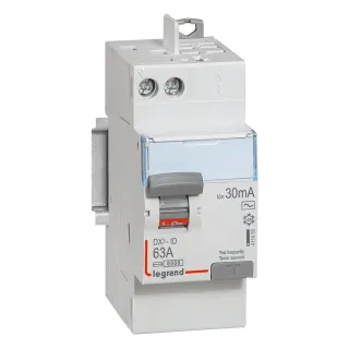 Interrupteur Différentiel Dx³-Id Haut Vis/Haut Auto 2P 230V~ 63A Ac 30Ma -2 Mod