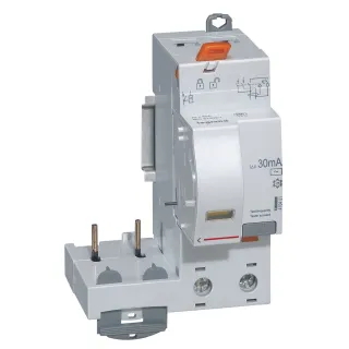 Bloc Diff Adaptable Vis Dx³ Pour Disj 1 Mod/Pôle -2P 230 À 400V~ 40A Typeac 30Ma