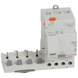 Bloc Diff Adaptable À Vis Dx³ Pour Disjoncteur 1 Module/Pôle -4P 400V~ 40A Typef 30Ma