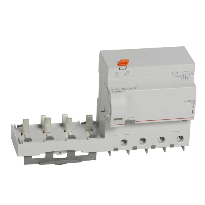 Bloc Diff Adaptable Vis Dx³ Pour Disjoncteur 1,5 Mod/Pôle - 4P 400V~ 125A Typeac 300Ma