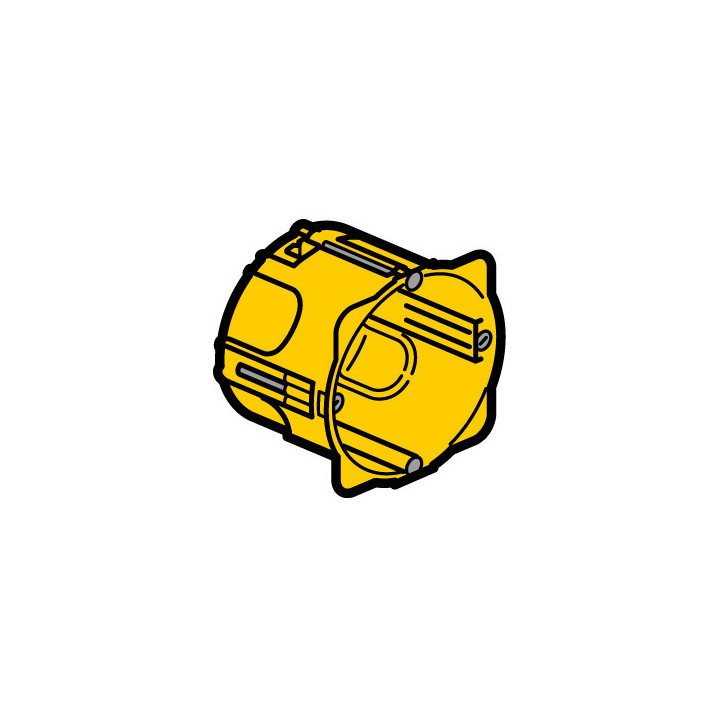 Boîte Monoposte Batibox Pour Cloisons Sèches Diamètre 67Mm - Profondeur 50Mm