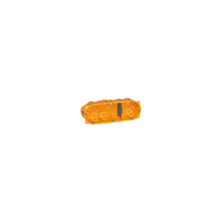 Boîte 3 Postes Ou 6 À 8 Modules Batibox Pour Cloisons Sèches - Profondeur 50Mm