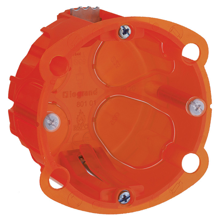 Boîte Multimatériaux Batibox 1 Poste - Profondeur 40Mm