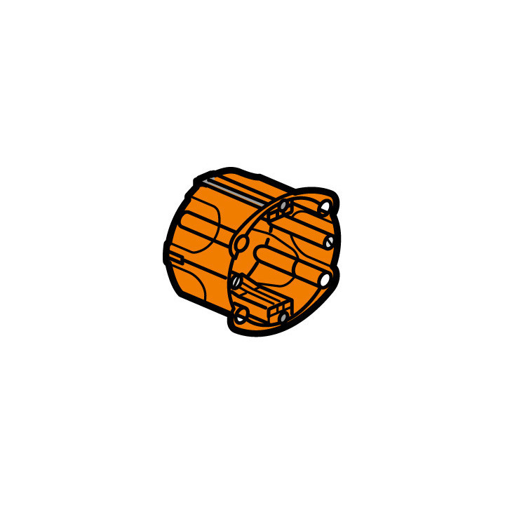 Boîte Multimatériaux Batibox 1 Poste - Profondeur 40Mm