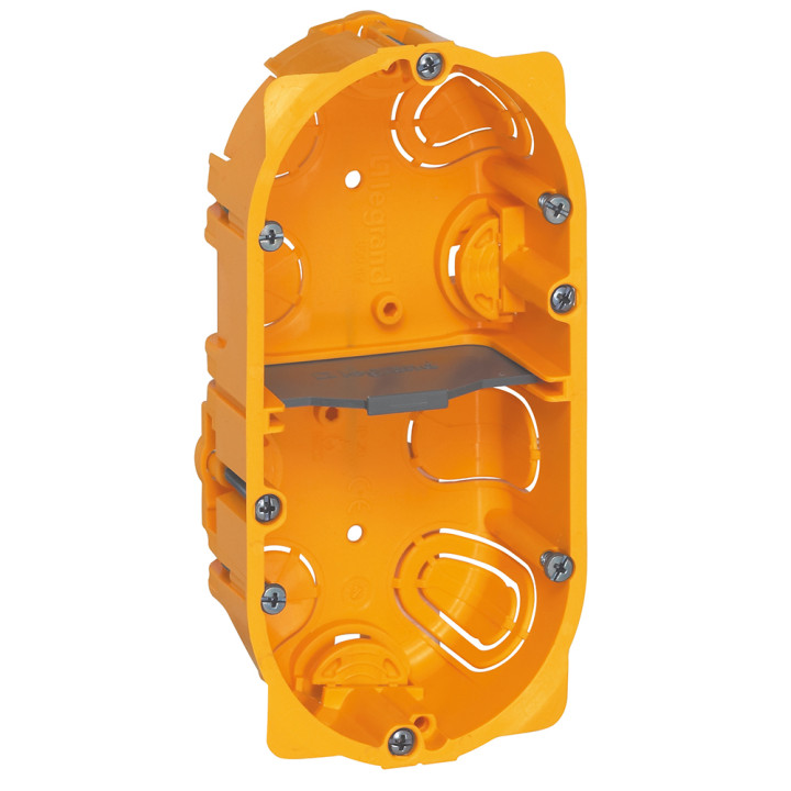 Boîte 2 Postes Ou 4 À 5 Modules Batibox Pour Cloisons Sèches - Profondeur 40Mm