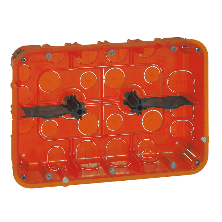 Boîte Multimatériaux Batibox 2X3 Postes Ou 2X6 À 8 Modules - Profondeur 50Mm