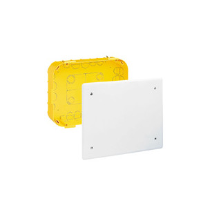 Boîte pour dérivation Batibox cloisons sèches 170x170x50mm couvercle 195x195mm