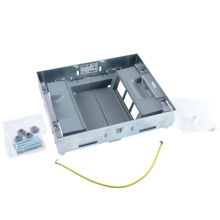 Kit Support Pour Boîte De Sol Affleurante Prises Verticale 2 Rangées 6 Modules