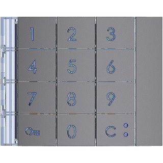 Façade Sfera New pour module électronique clavier Allstreet
