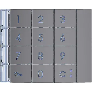 Façade Sfera New Pour Module Électronique Clavier Allstreet