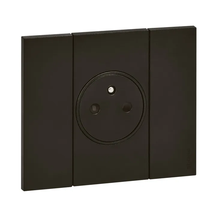 Plaque De Finition Living Now Collection Les Noirs 2 Modules Finition Noir
