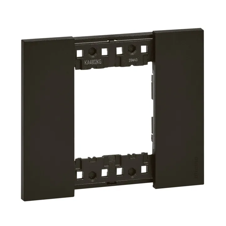 Plaque De Finition Living Now Collection Les Noirs 2 Modules Finition Noir