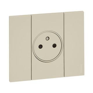 Plaque de finition Living Now Collection Les Sables 2 modules finition Sable