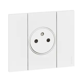 Plaque De Finition Living Now Collection Les Blancs 2 Modules Finition Blanc