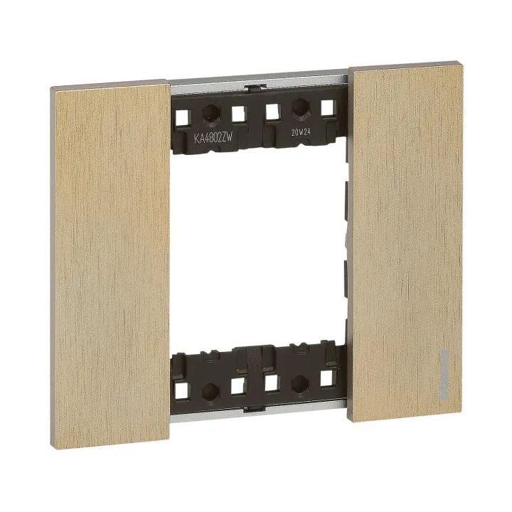 Plaque De Finition Living Now Collection Les Blancs 2 Modules Finition Or