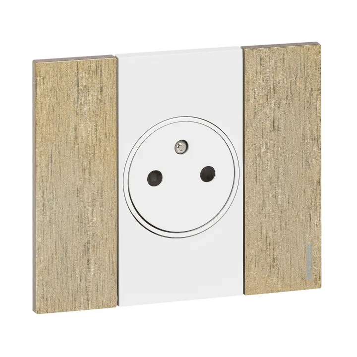 Plaque De Finition Living Now Collection Les Blancs 2 Modules Finition Or
