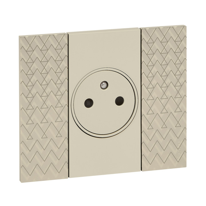 Plaque De Finition Living Now Collection Les Blancs 2 Modules Finition Optic
