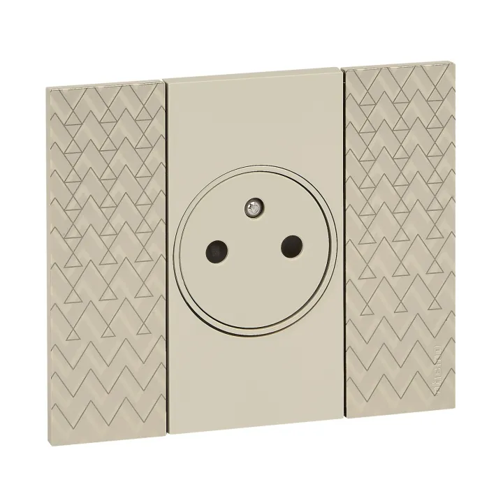 Plaque De Finition Living Now Collection Les Blancs 2 Modules Finition Optic