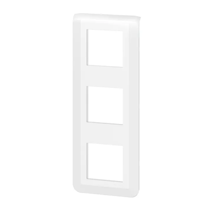 Plaque De Finition Verticale Mosaic Pour 3X2 Modules Blanc