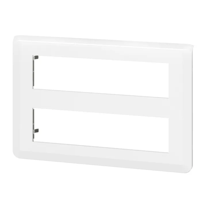 Plaque De Finition Mosaic Pour 2X8 Modules Blanc