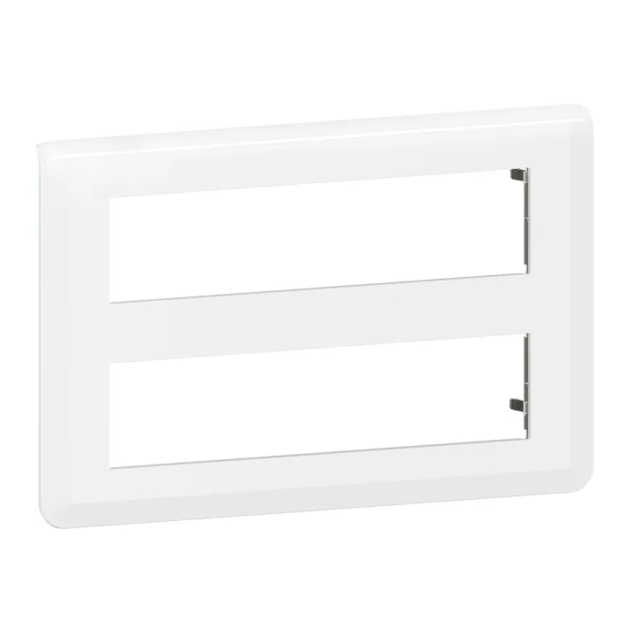 Plaque De Finition Mosaic Pour 2X8 Modules Blanc