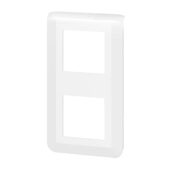 Plaque De Finition Verticale Mosaic Pour 2X2 Modules Blanc