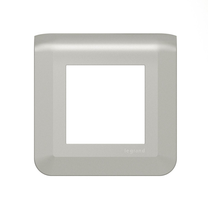 Plaque de finition Mosaic pour 2 modules alu