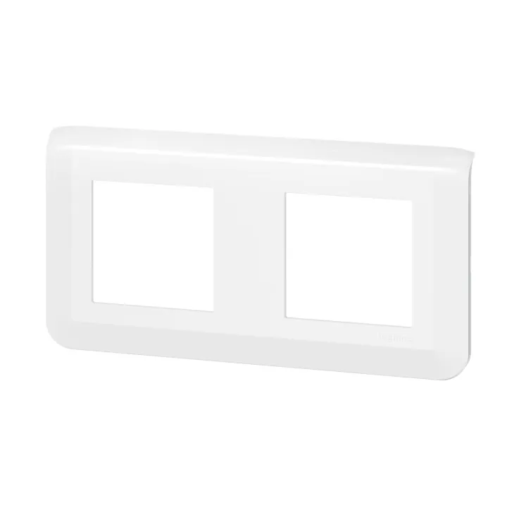 Plaque De Finition Horizontale Mosaic Pour 2X2 Modules Blanc