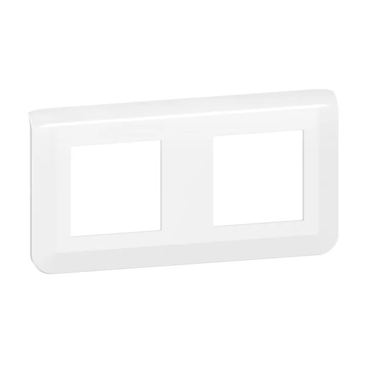 Plaque De Finition Horizontale Mosaic Pour 2X2 Modules Blanc