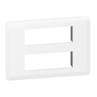 Plaque De Finition Mosaic Pour 2X6 Modules Blanc