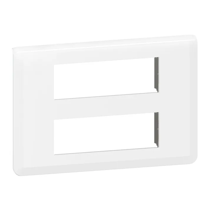 Plaque De Finition Mosaic Pour 2X6 Modules Blanc