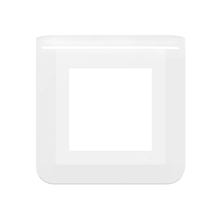 Lot De 100 Plaques De Finition Mosaic Pour 2 Modules Blanc