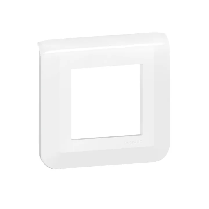 Lot De 100 Plaques De Finition Mosaic Pour 2 Modules Blanc