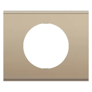 Plaque De Finition Céliane 1 Poste - Nickel Satiné