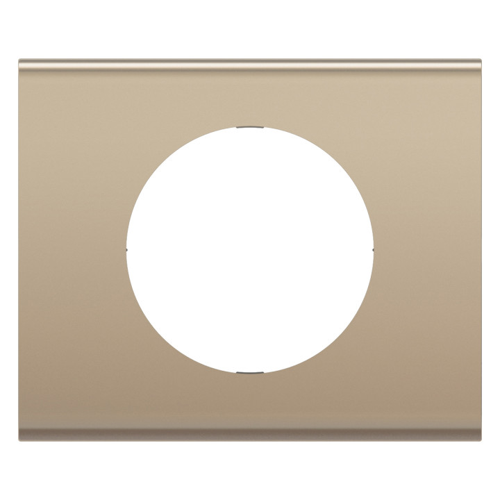Plaque De Finition Céliane 1 Poste - Nickel Satiné
