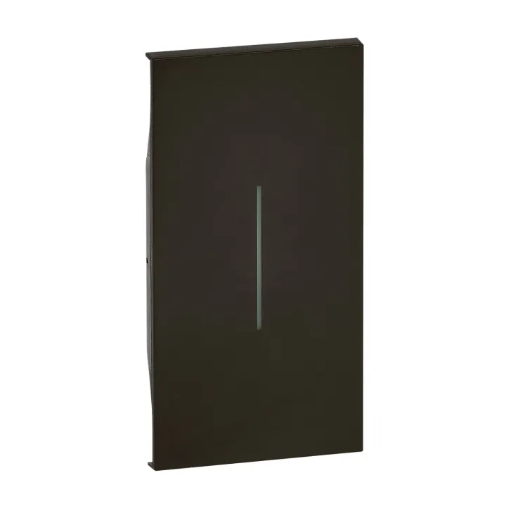 Enjoliveur Living Now Pour Commande D'Éclairage 2 Modules - Noir