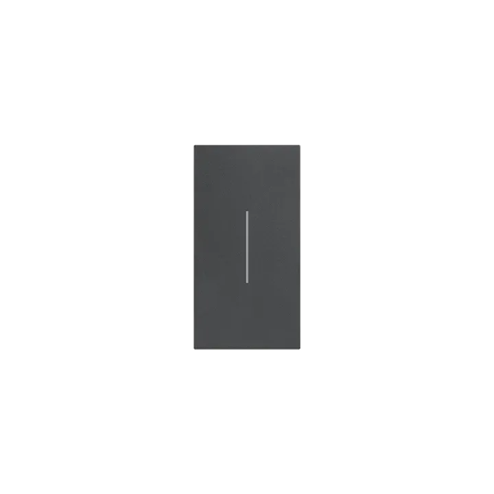 Enjoliveur Living Now Pour Commande D'Éclairage 2 Modules - Noir