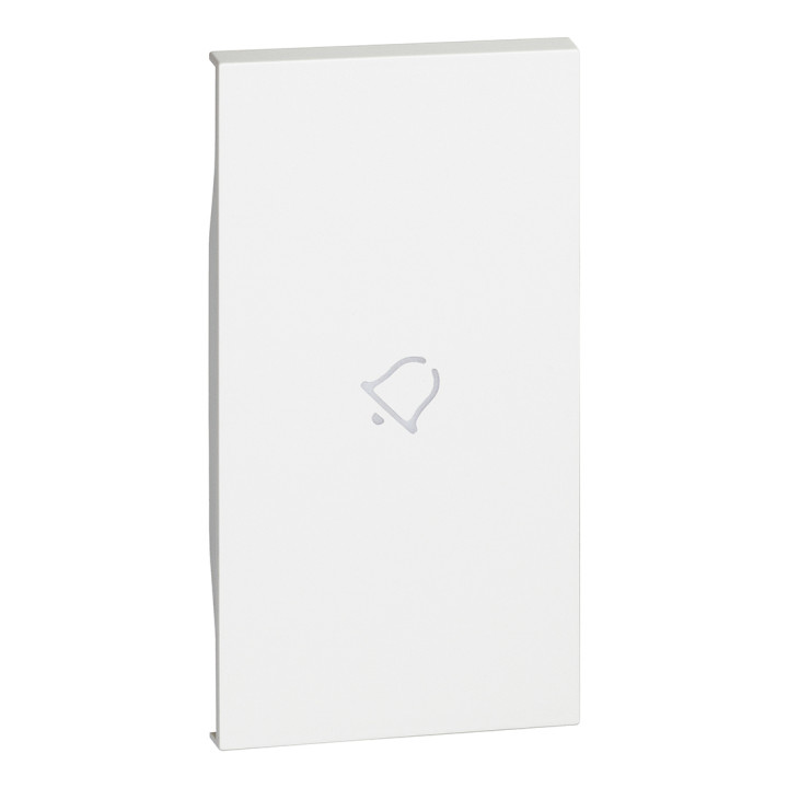 Enjoliveur Living Now Avec Marquage Sonnette 2 Modules - Blanc