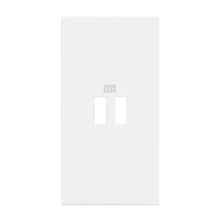 Enjoliveur Living Now Pour Prise Usb 2 Modules - Blanc