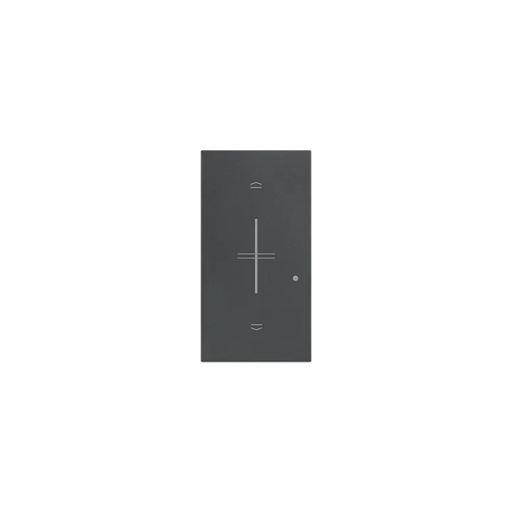 Enjoliveur Living Now With Netatmo Pour Interrupteur De Volets 2 Modules - Noir
