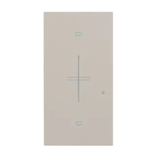Enjoliveur Living Now With Netatmo Pour Commande Volets 2 Modules - Sable