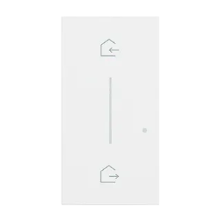 Enjoliveur Living Now With Netatmo Pour Commande Départ/Arrivée 2 Modules -Blanc