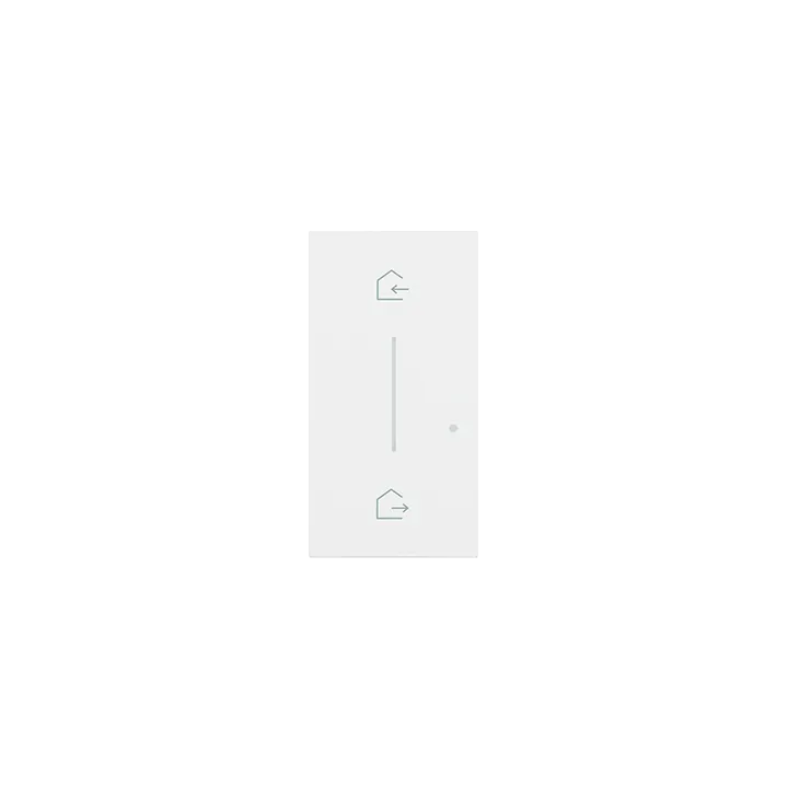 Enjoliveur Living Now With Netatmo Pour Commande Départ/Arrivée 2 Modules -Blanc