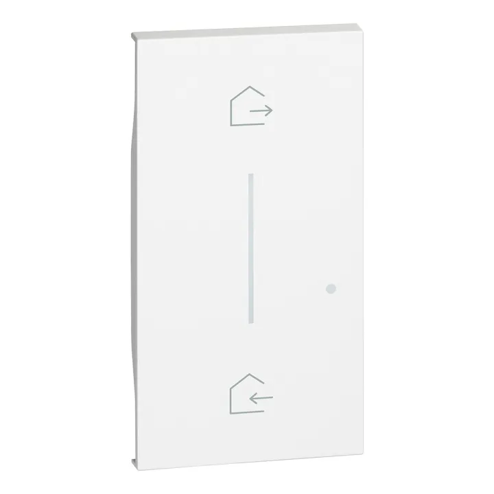 Enjoliveur Living Now With Netatmo Pour Commande Départ/Arrivée 2 Modules -Blanc